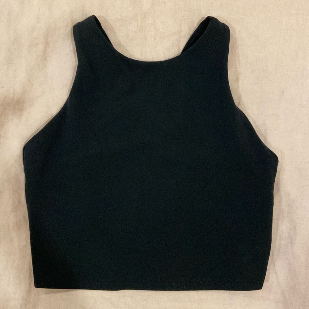 Athleta conscious crop bra - Black